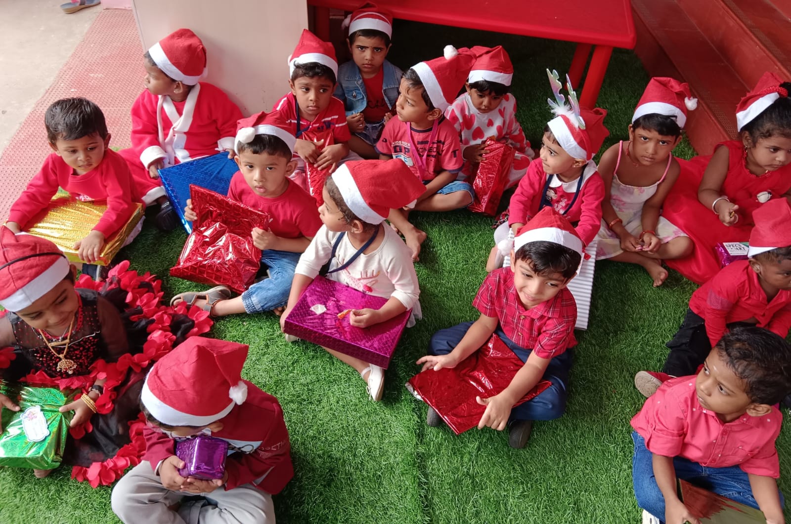 Christmas celebration at Uyirmei Academy